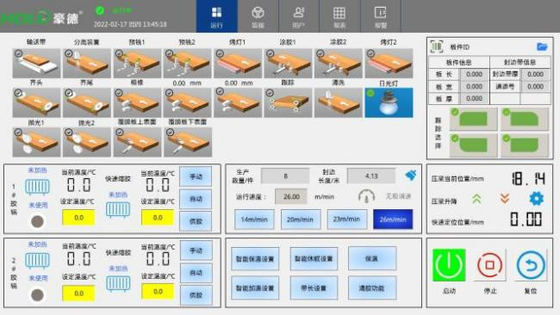 端具の生産のためのインテリジェントレーザーエッジバンドER S280